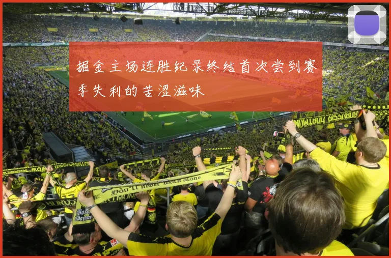 掘金主场连胜纪录终结首次尝到赛季失利的苦涩滋味
