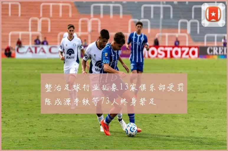 整治足球行业乱象13家俱乐部受罚陈戌源李铁等73人终身禁足